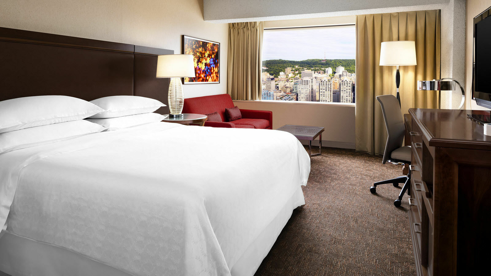 Le Centre Sheraton Montreal Hotel Exterior foto